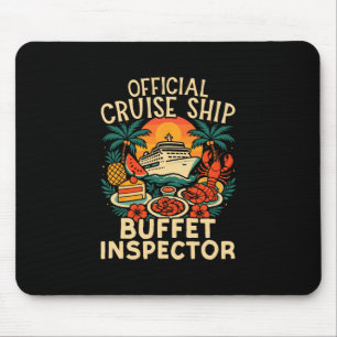 Cruise Ship Vacation Official Cruise Ship Buffet I Mouse Pad