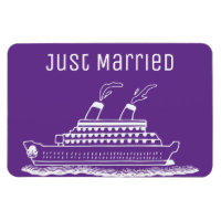 Cruise Ship Wedding Just Married Cabin Marker