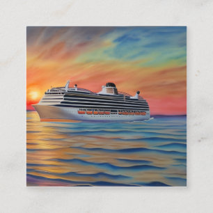 Cruise Ships Offer a Luxurious and Exciting Way to Square Business Card