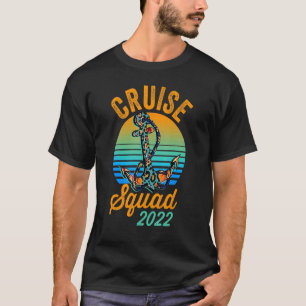 Cruise Squad 2022 Cowhide Leopard Anchor Cruising T-Shirt