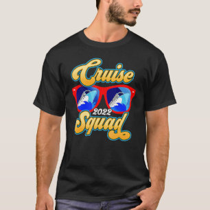 Cruise Squad 2022 For Couples Family Baes Summer V T-Shirt
