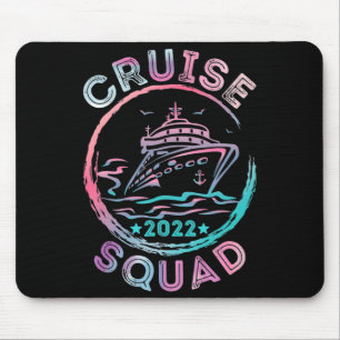 Cruise Squad 2022 Matching Family Group With Ancho Mouse Pad