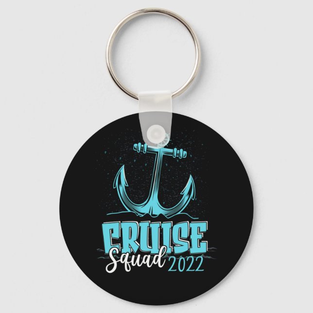 Cruise Squad 2022 Vacation Party Trip Cruise Ship Keychain (Front)