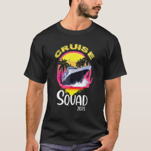 Cruise Squad 2023 Couples Group Sailing T-Shirt