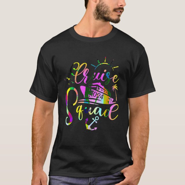 Cruise Squad 2024 Summer Vacation Matching Family  T-Shirt (Front)