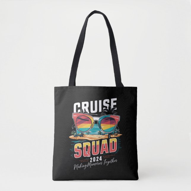 Cruise Squad 2024 Summer Vacation Matching Family  Tote Bag (Front)