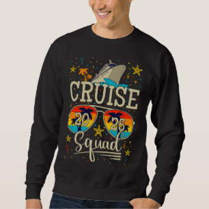 Cruise Squad 2025 Cruising Vacation Men Sweatshirt