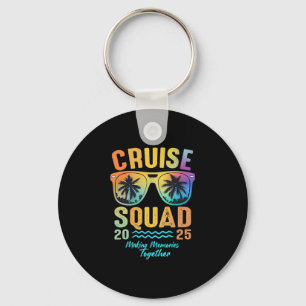 Cruise Squad 2025 Family Cruise Vacation Trip Grou Keychain
