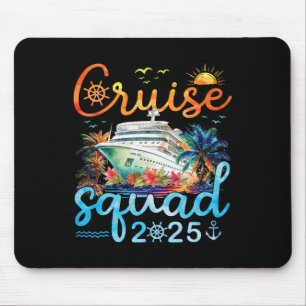 Cruise Squad 2025 Family Group Matching Cruising V Mouse Pad