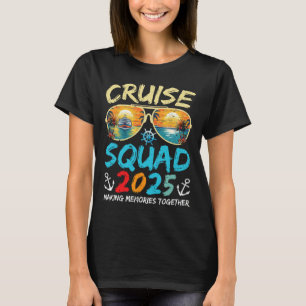 Cruise Squad 2025 Family Group Matching Cruising V T-Shirt