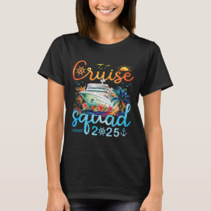 Cruise Squad 2025 Family Group Matching Cruising V T-Shirt