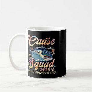 Cruise Squad 2025 Family Group Matching Summer Vac Coffee Mug