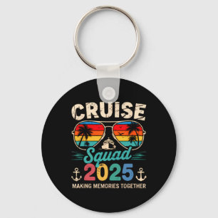 Cruise Squad 2025 Family Group Matching Summer Vac Keychain