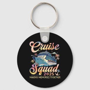 Cruise Squad 2025 Family Group Matching Summer Vac Keychain