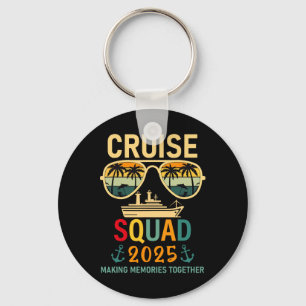Cruise Squad 2025 Family Group Matching Summer Vac Keychain