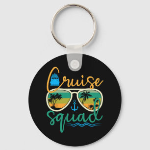 Cruise Squad 2025 Family Vacation Beach Matching G Keychain