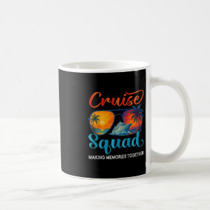 Cruise Squad 2025 Friends Family Vacation Matching Coffee Mug