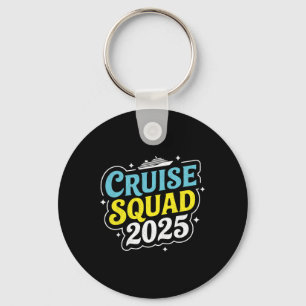 Cruise Squad 2025 Matching Family Group Summer Vac Keychain