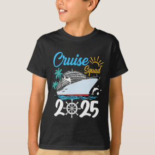 Cruise Squad 2025 Matching Family Vacation Cruise T-Shirt