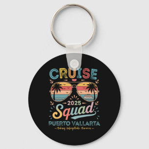 Cruise Squad 2025 Puerto Vallarta Family Group Mat Keychain