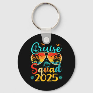 Cruise Squad 2025 Summer Vacation Family Matching Keychain