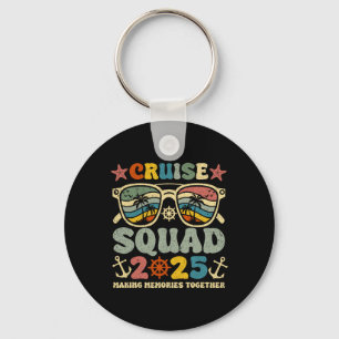 Cruise Squad 2025 Summer Vacation Matching Family Keychain