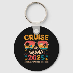 Cruise Squad 2025 Summer Vacation Matching Family Keychain