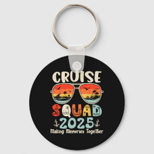 Cruise Squad 2025 Summer Vacation Matching Family Keychain