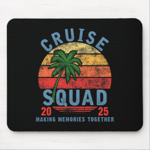 Cruise Squad 2025 Summer Vacation Matching Family Mouse Pad