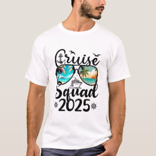 Cruise Squad 2025 Summer Vacation Matching Family T-Shirt