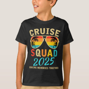 Cruise Squad 2025 Summer Vacation Matching Family T-Shirt