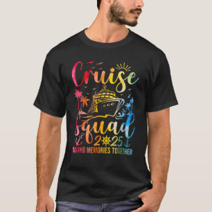 Cruise Squad 2025 Summer Vacation Matching Family  T-Shirt