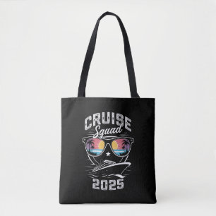 Cruise Squad 2025 Summer Vacation Matching Family Tote Bag