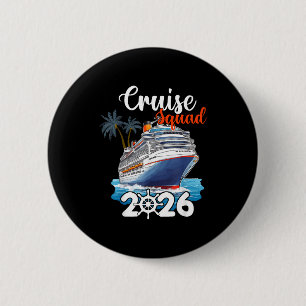 Cruise squad 2026 cruising hawaii beach summer 2 inch round button
