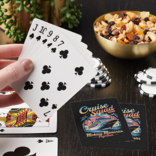 Cruise Squad 2026 Family Cruise Matching Summer Playing Cards