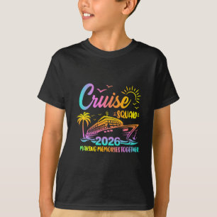 Cruise Squad 2026 Family Friends Vacation Matching T-Shirt