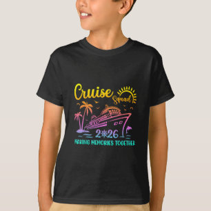 Cruise Squad 2026 Family Friends Vacation Matching T-Shirt