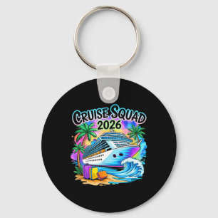 Cruise Squad 2026 Family Group Matching Summer Keychain