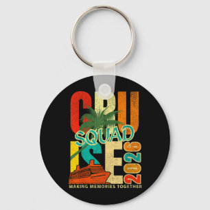 Cruise Squad 2026 Family Group Matching Summer Keychain