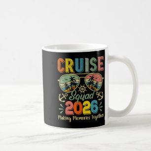 Cruise Squad 2026 Family Group Matching Summer Vac Coffee Mug