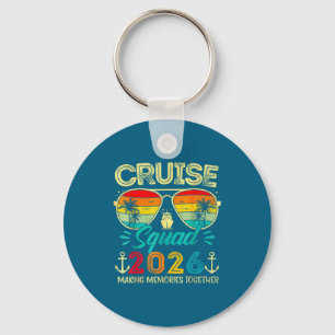 Cruise Squad 2026 Family Group Matching Summer Vac Keychain