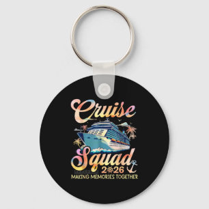 Cruise Squad 2026 Family Group Matching Summer Vac Keychain