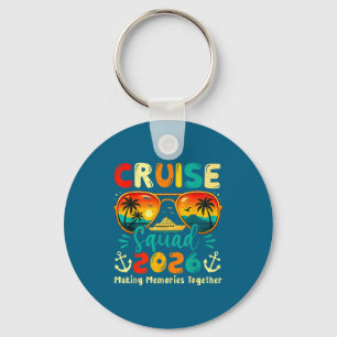 Cruise Squad 2026 Family Group Matching Summer Vac Keychain