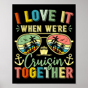 Cruise Squad 2026 Family Group Matching Summer Vac Poster