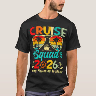 Cruise Squad 2026 Family Group Matching Summer Vac T-Shirt