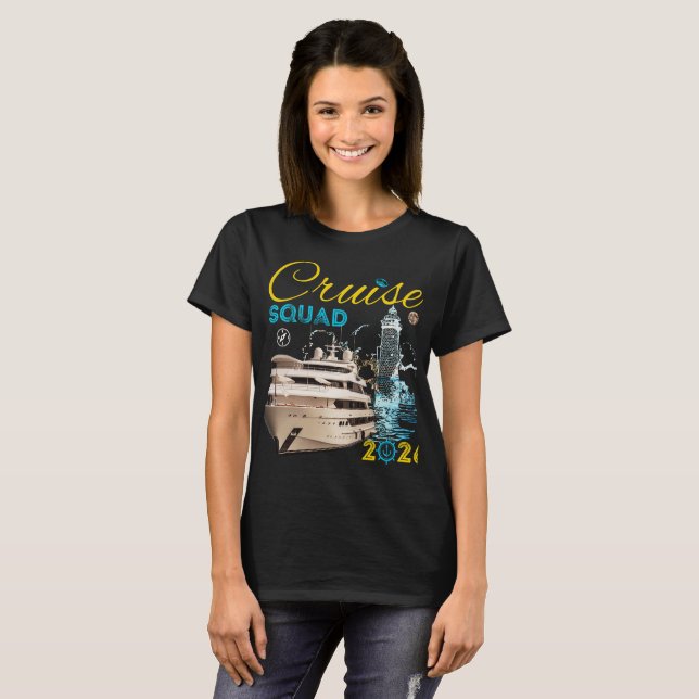 Cruise Squad 2026 Family Vacation T-Shirt (Front Full)