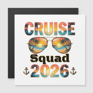 Cruise Squad 2026 - Retro Sunset