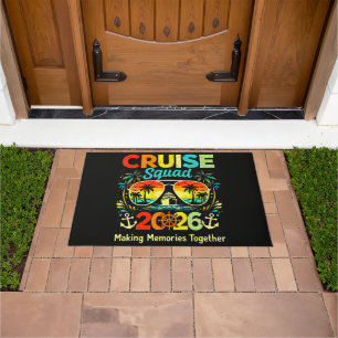 Cruise Squad 2026 Summer Vacation Doormat