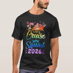 Cruise Squad 2026 Summer Vacation Family Friend Tr T-Shirt