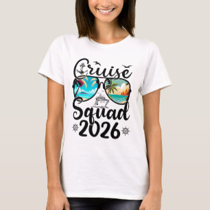 Cruise Squad 2026 Summer Vacation Family Matching  T-Shirt